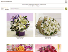 Tablet Screenshot of bayjunctionflowers.com.au